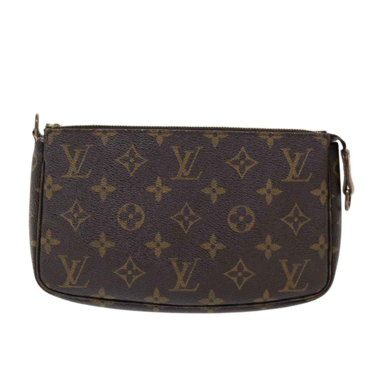 LOUIS VUITTON Monogram Pochette Accessoires Pouch L072 LV Auth 73784