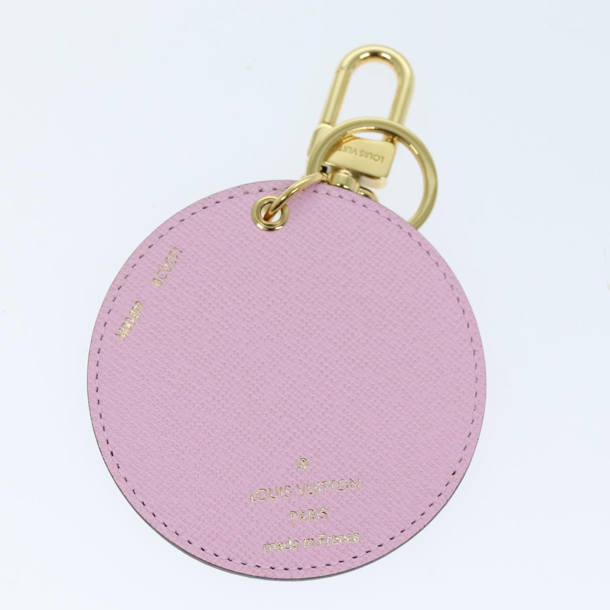 LOUIS VUITTON Monogram Porte Cre Illustre Key Ring M00499 LV Auth 73789A