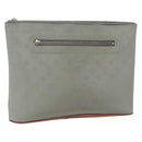 LOUIS VUITTON Monogram Titanium Pochette Cosmos Bag Gray M63240 LV Auth 73801-1