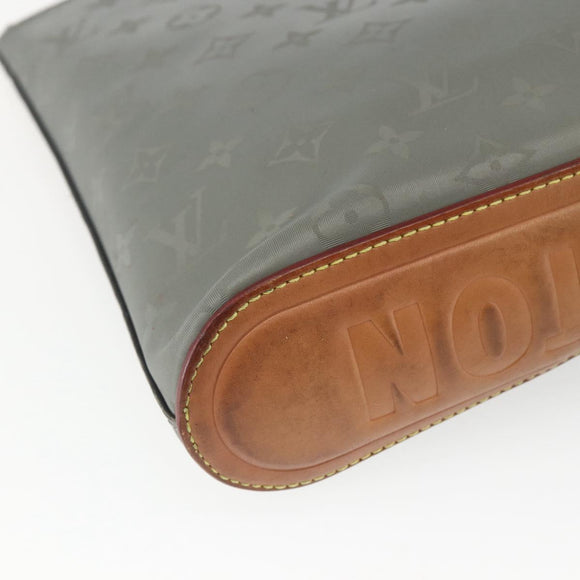 LOUIS VUITTON Monogram Titanium Pochette Cosmos Bag Gray M63240 LV Auth 73801