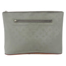 LOUIS VUITTON Monogram Titanium Pochette Cosmos Bag Gray M63240 LV Auth 73801-2