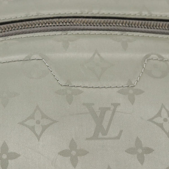 LOUIS VUITTON Monogram Titanium Pochette Cosmos Bag Gray M63240 LV Auth 73801