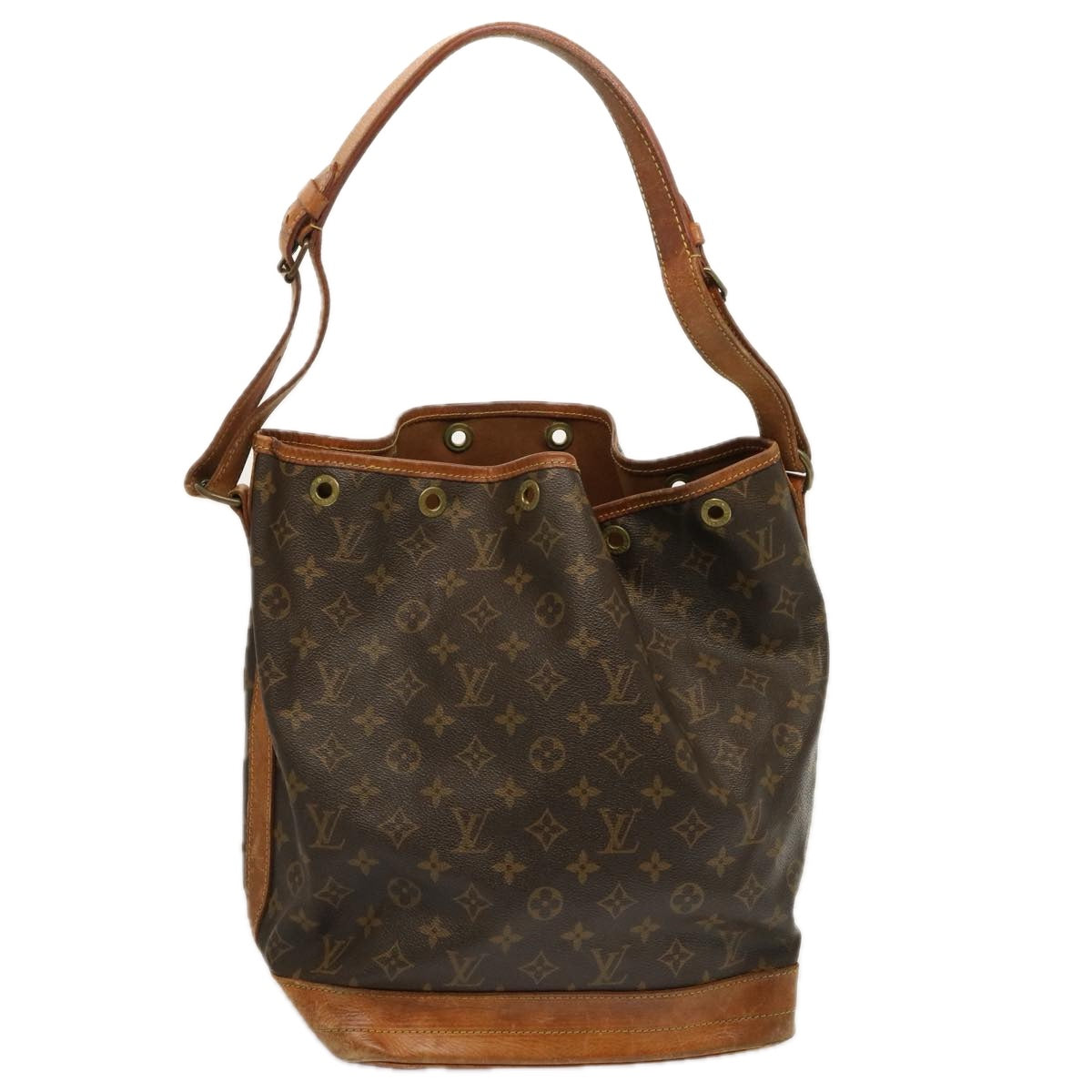 LOUIS VUITTON Monogram Noe Shoulder Bag M42224 LV Auth 73810