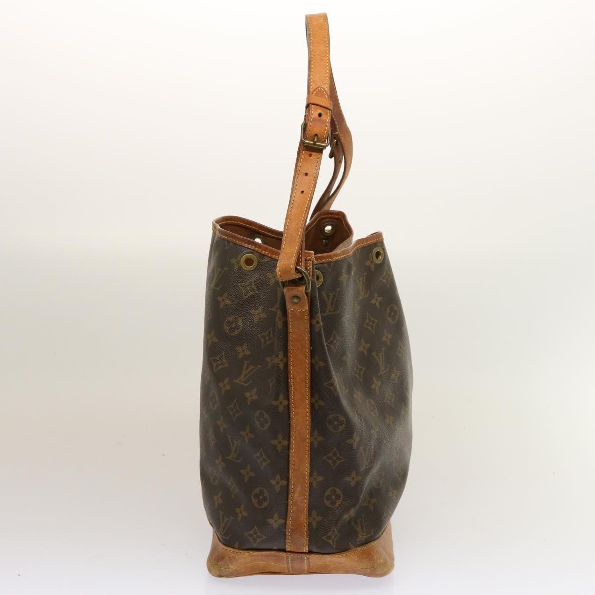 LOUIS VUITTON Monogram Noe Shoulder Bag M42224 LV Auth 73810