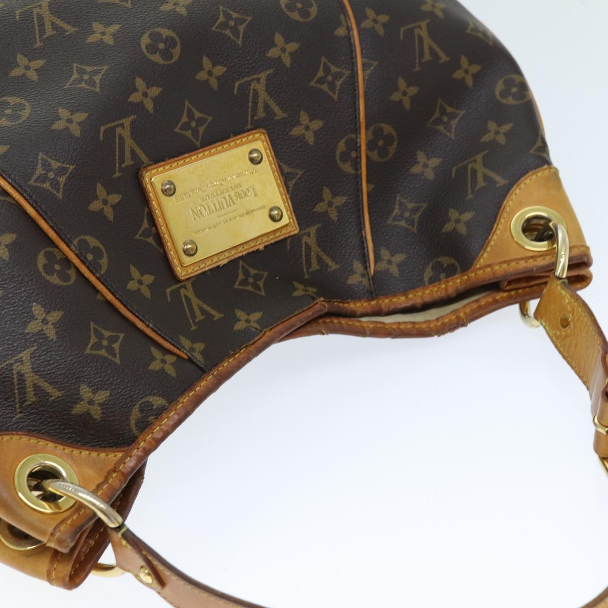 LOUIS VUITTON Monogram Galliera PM Shoulder Bag M56382 LV Auth 73821