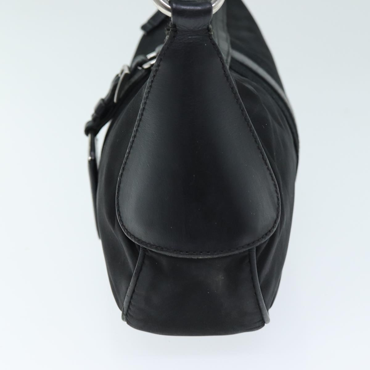 PRADA Shoulder Bag Nylon Black Auth 73869