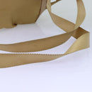 PRADA Rucksack Nylon Beige Auth 73873-7
