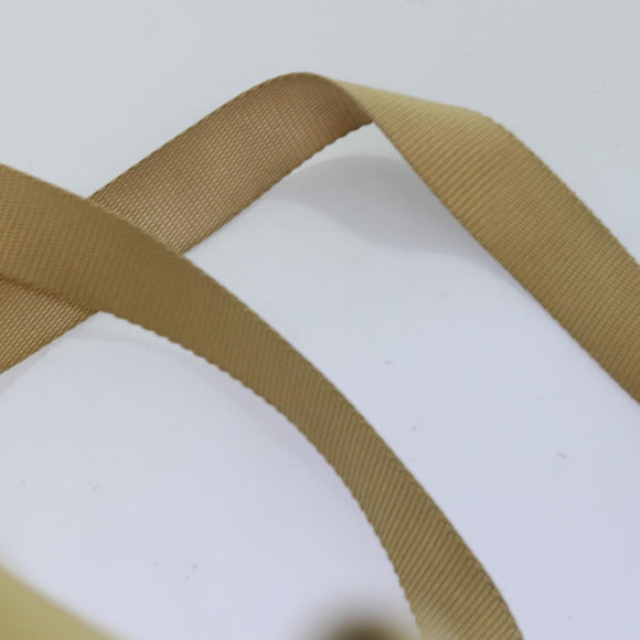 PRADA Backpack Nylon Beige Auth 73873