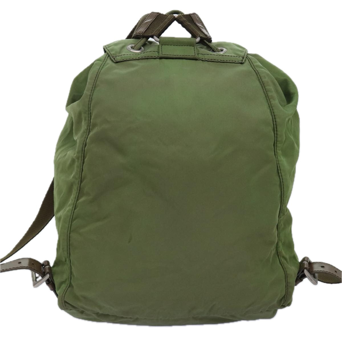 PRADA Backpack Nylon Khaki Auth 73876 - 0