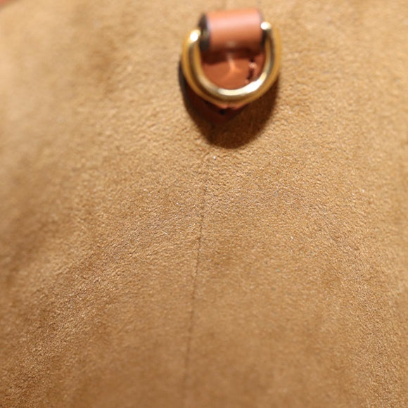 LOUIS VUITTON LV Garden Nano Bucket Shoulder Bag Beige M81724 LV Auth 73910SM