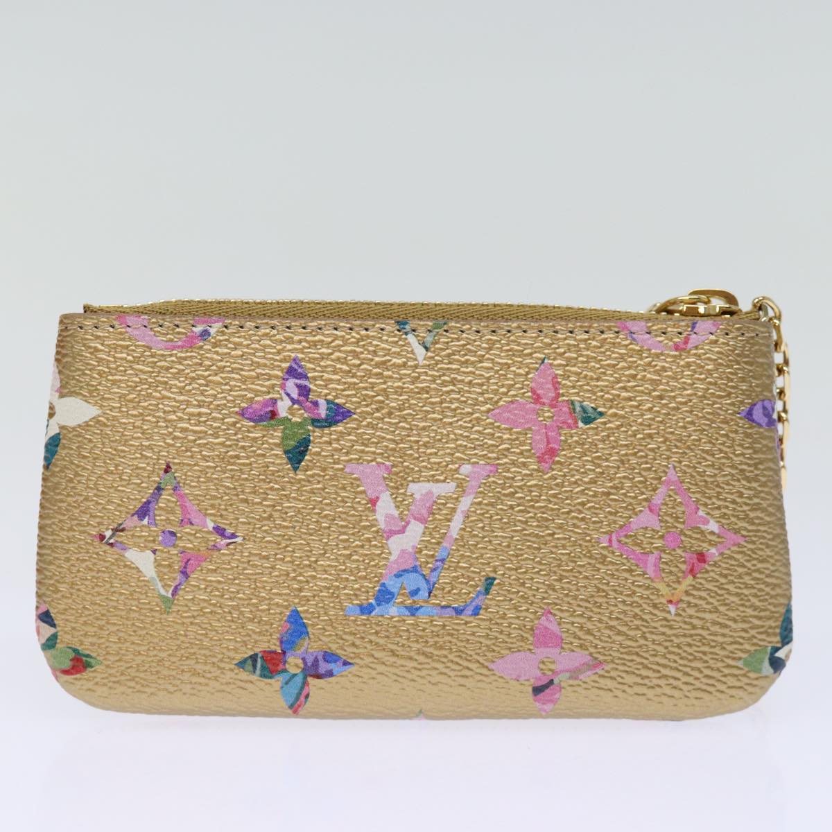 LOUIS VUITTON LV Garden Nano Bucket Shoulder Bag Beige M81724 LV Auth 73910S