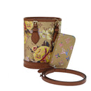 LOUIS VUITTON LV Garden Nano Bucket Shoulder Bag Beige M81724 LV Auth 73910SM-1