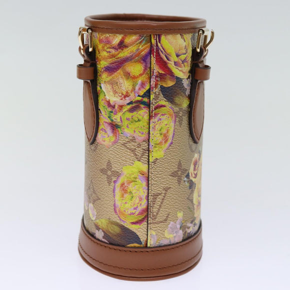 LOUIS VUITTON LV Garden Nano Bucket Shoulder Bag Beige M81724 LV Auth 73910SM