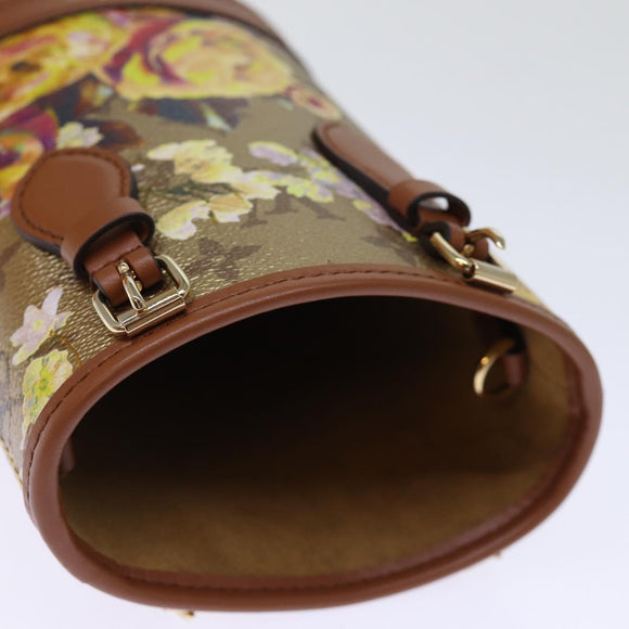 LOUIS VUITTON LV Garden Nano Bucket Shoulder Bag Beige M81724 LV Auth 73910SM