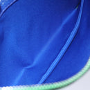 LOUIS VUITTON Monogram Illusion Trio Pouch NM Pouch Green Pink LV Auth 73911SM-11