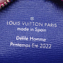 LOUIS VUITTON Monogram Illusion Trio Pouch NM Pouch Green Pink LV Auth 73911SM-31