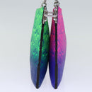 LOUIS VUITTON Monogram Illusion Trio Pouch NM Pouch Green Pink LV Auth 73911SM-4