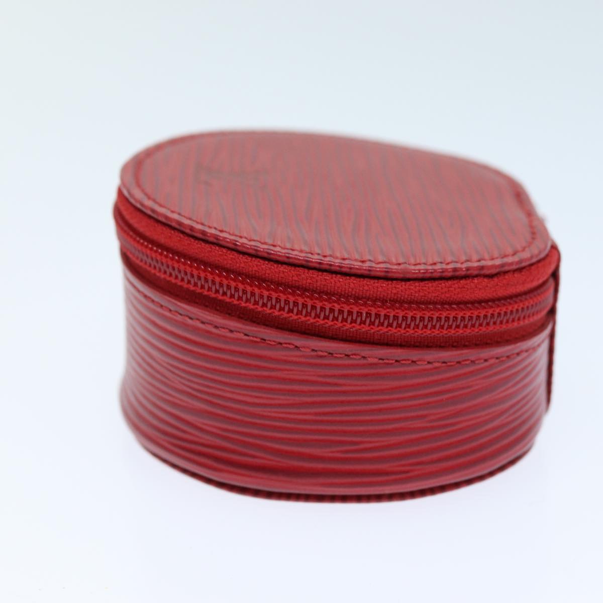 LOUIS VUITTON Epi Ecrin Bijoux 8 Jewelry Box Red M48227 LV Auth 73934