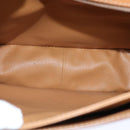 CELINE Macadam Canvas Shoulder Bag PVC Brown Auth 73945-10
