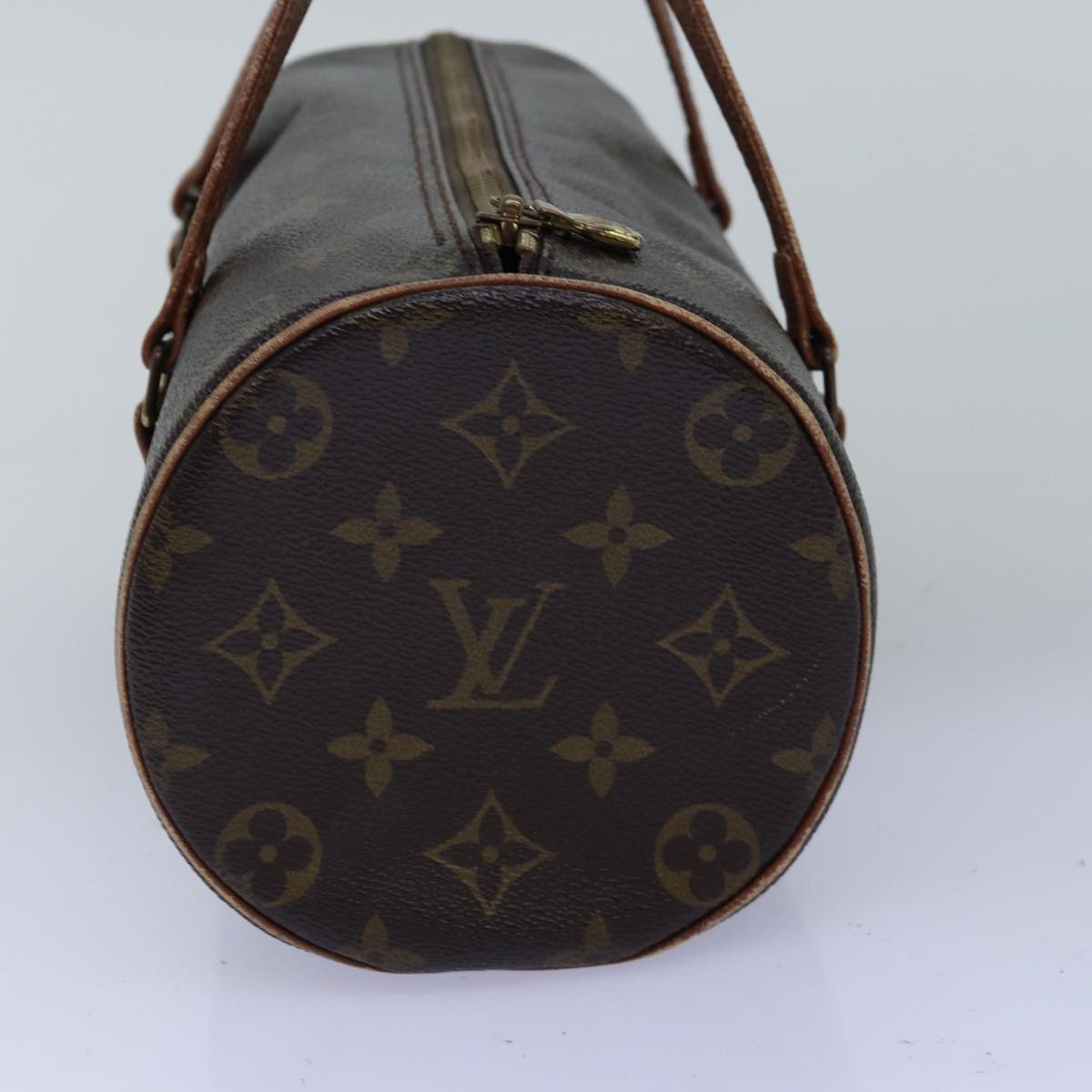 LOUIS VUITTON Monogram Papillon 26 Hand Bag M51386 Vintage LV Auth 73950