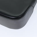 Salvatore Ferragamo Gancini Shoulder Bag patent Black Auth 73989-16