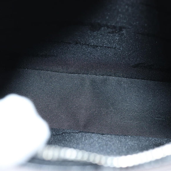 Salvatore Ferragamo Gancini Shoulder Bag patent Black Auth 73989