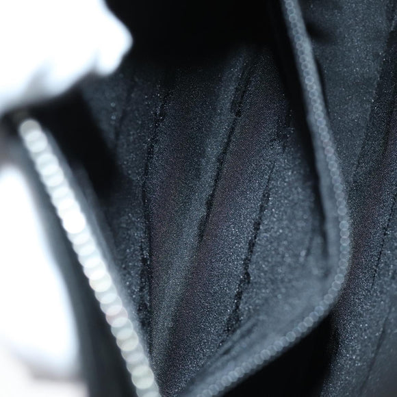 Salvatore Ferragamo Gancini Shoulder Bag patent Black Auth 73989