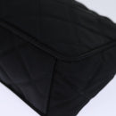 PRADA Chain Shoulder Bag Nylon 2way Black Auth 73993SAM-16