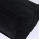 PRADA Chain Shoulder Bag Nylon 2way Black Auth 73993SAM-18