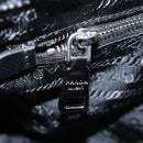 PRADA Chain Shoulder Bag Nylon 2way Black Auth 73993AM-10