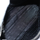 PRADA Chain Shoulder Bag Nylon 2way Black Auth 73993AM-9