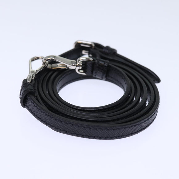 PRADA Chain Shoulder Bag Nylon 2way Black Auth 73993AM