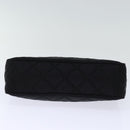 PRADA Chain Shoulder Bag Nylon 2way Black Auth 73993SAM-5