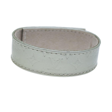 LOUIS VUITTON Monogram Vernis Bracelet 2001 Paris Only Gris LV Auth 74009 - 0