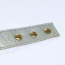 LOUIS VUITTON Monogram Vernis Bracelet 2001 Paris Only Gris LV Auth 74009-7