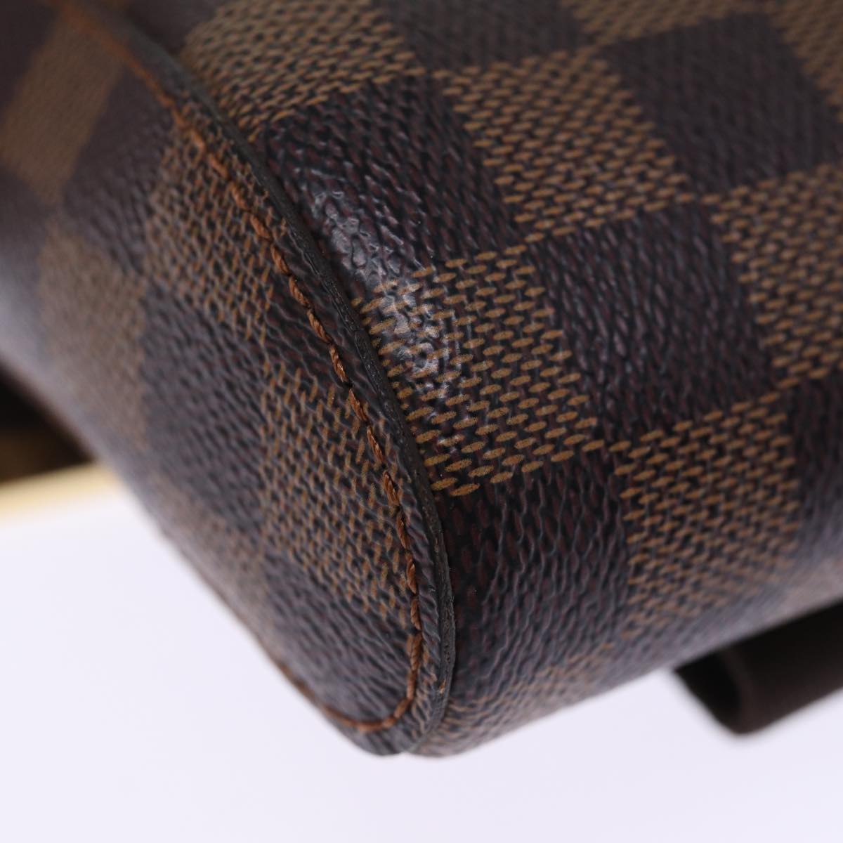 LOUIS VUITTON Damier Ebene Geronimos Shoulder Bag N51994 LV Auth 74020