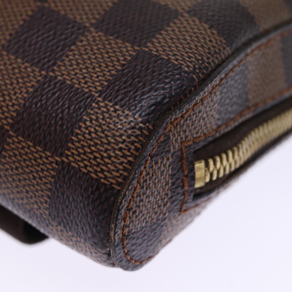 LOUIS VUITTON Damier Ebene Geronimos Shoulder Bag N51994 LV Auth 74020