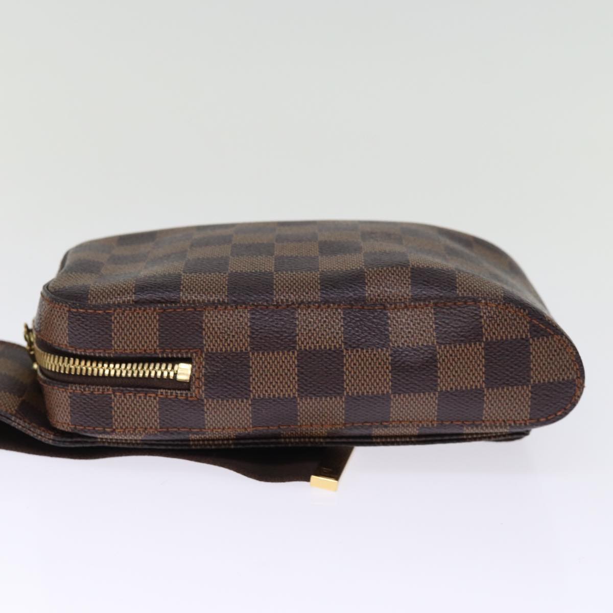 LOUIS VUITTON Damier Ebene Geronimos Shoulder Bag N51994 LV Auth 74020