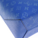 LOUIS VUITTON Taigalama Weekend Tote NM Tote Bag 2way Blue M31010 LV Auth 74022SM-16