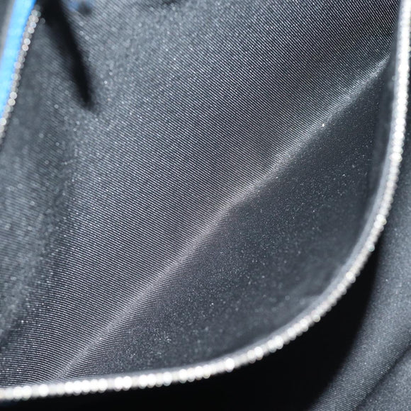 LOUIS VUITTON Taigalama Weekend Tote NM Tote Bag 2way Blue M31010 LV Auth 74022SM