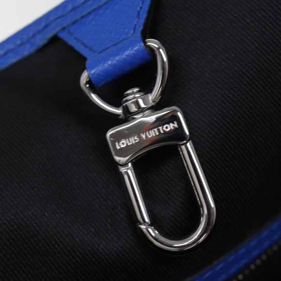 LOUIS VUITTON Taigalama Weekend Tote NM Tote Bag 2way Blue M31010 LV Auth 74022SM