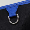 LOUIS VUITTON Taigalama Weekend Tote NM Tote Bag 2way Blue M31010 LV Auth 74022SM-10