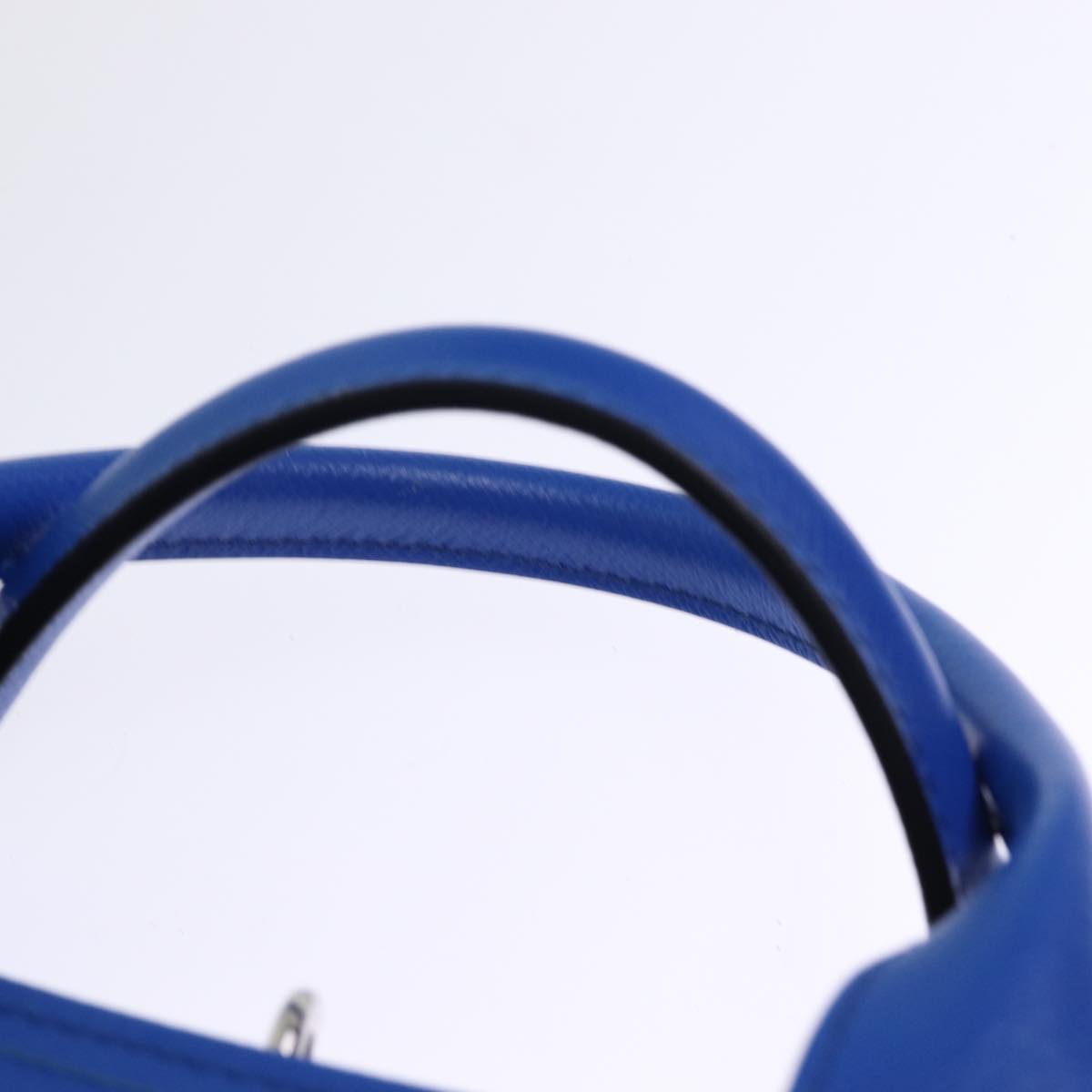 LOUIS VUITTON Taigalama Weekend Tote NM Tote Bag 2way Blue M31010 LV Auth 74022S