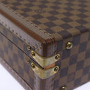 LOUIS VUITTON Damier Ebene Attache Case Hand Bag LV Auth 74042SM-16