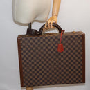 LOUIS VUITTON Damier Ebene Attache Case Hand Bag LV Auth 74042SM-27