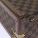 LOUIS VUITTON Damier Ebene Attache Case Hand Bag LV Auth 74042SM-14