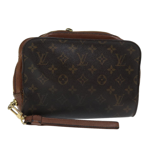 LOUIS VUITTON Monogram Orsay Clutch Bag M51790 LV Auth 74067