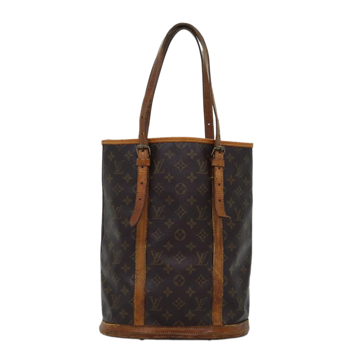 LOUIS VUITTON Monogram Bucket GM Shoulder Bag M42236 LV Auth 74078