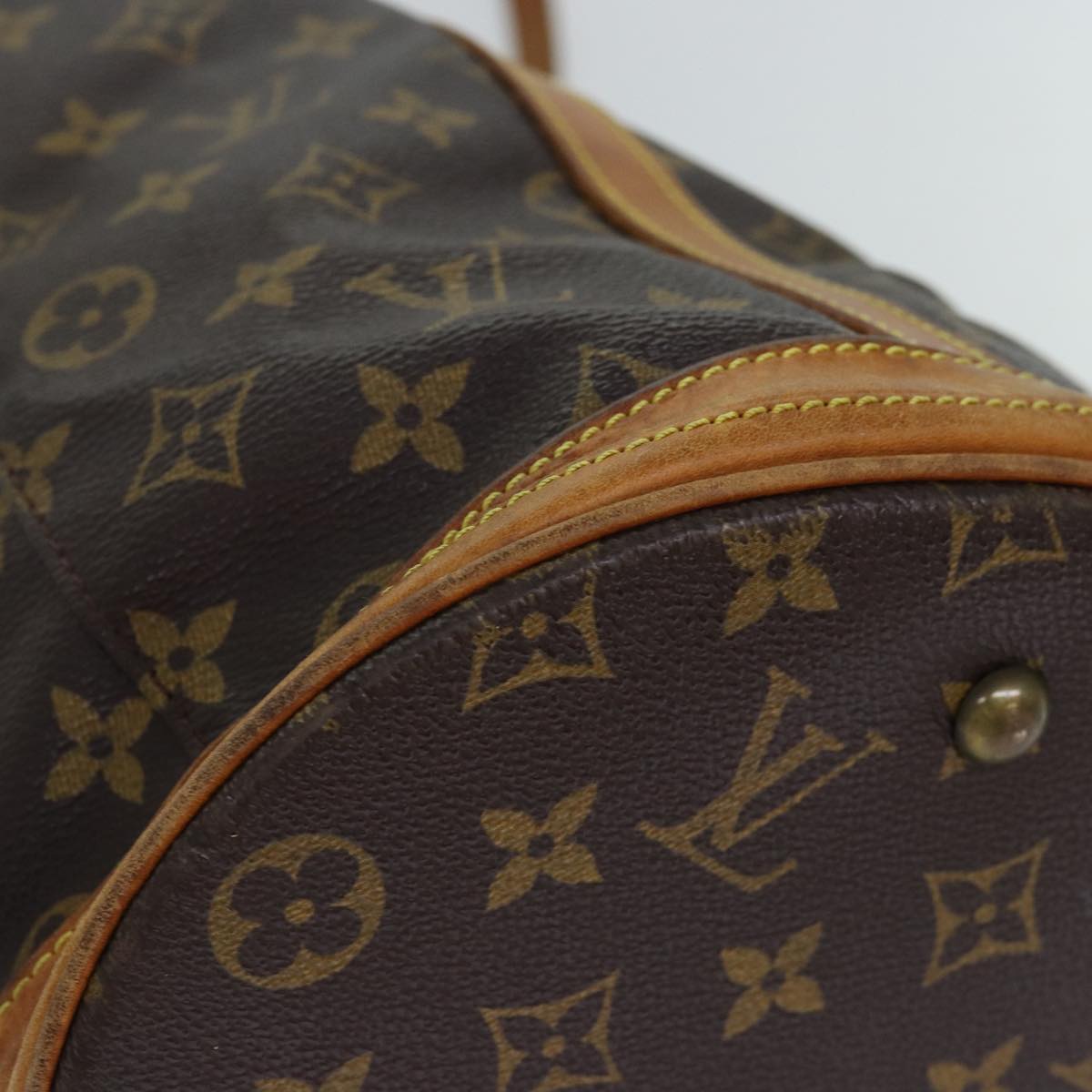 LOUIS VUITTON Monogram Bucket GM Shoulder Bag M42236 LV Auth 74079