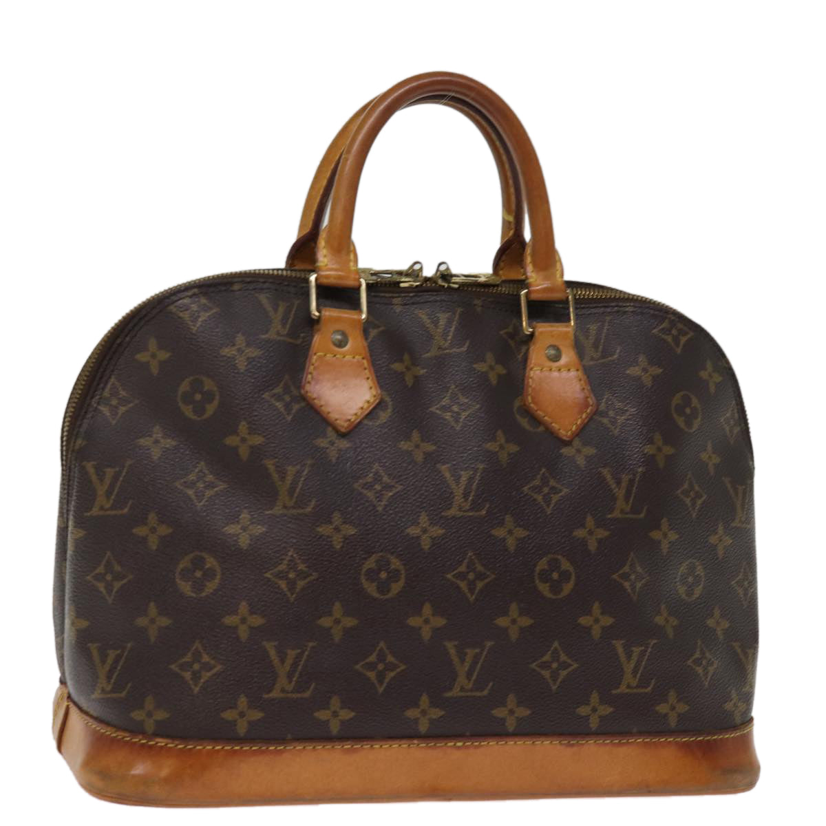 LOUIS VUITTON Monogram Alma Hand Bag M51130 LV Auth 74149